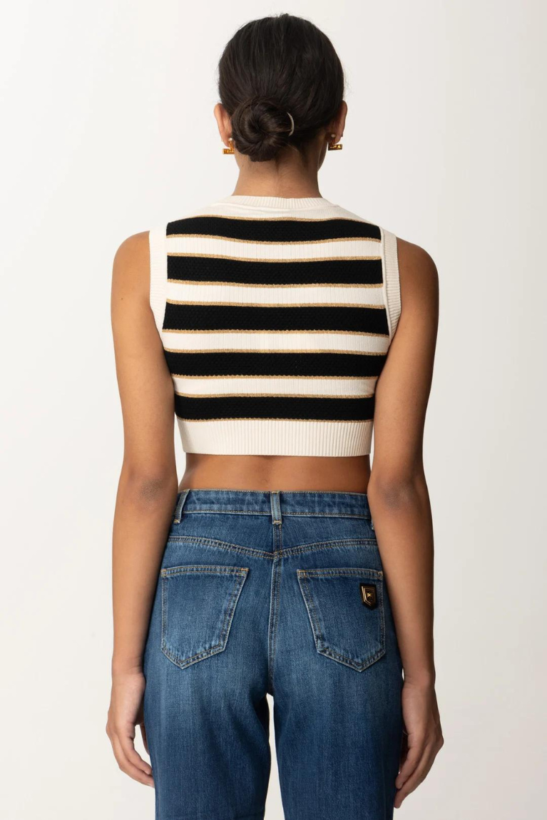Top riscas Elisabetta Franchi