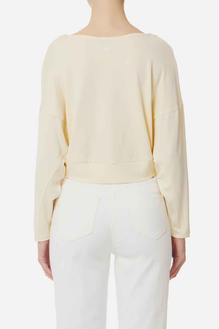 Sweat cropped Elisabetta Franchi