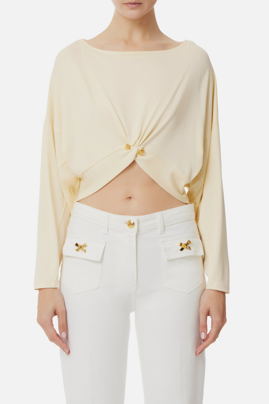 Sweat cropped Elisabetta Franchi